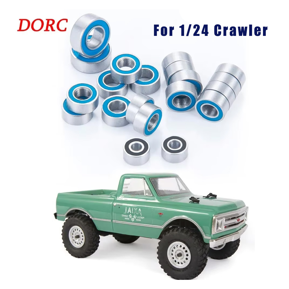 Robot Car Kit - ลูกปืนเม็ดกลมแบบปิดผนึก 20 ชิ้น สำหรับ SCX24 1/24