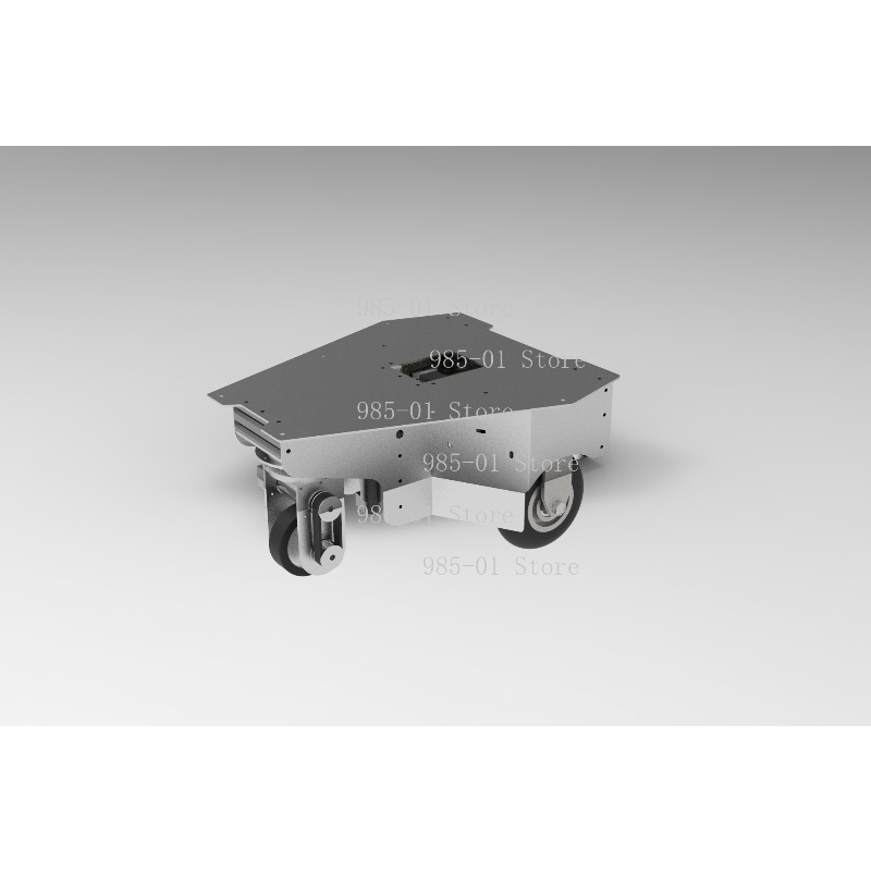 Ros Robot - แพลตฟอร์มเคลื่อนที่ ROS AGV แชสซีหุ่นยนต์ล้อเมคานัมแบบรอบทิศทางพร้อมระบบบังคับเลี้ยว
