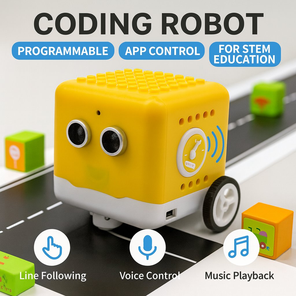 Microbit Robot - Kidsbits ชุดหุ่นยนต์ที่ตั้งโปรแกรมได้การเข้ารหัสหุ่นยนต์ + 28 โครงการสอนสําหรับ Arduino