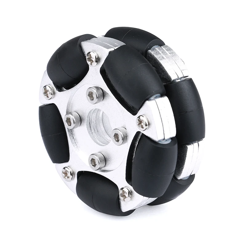 Omni Wheel - ล้อโลหะแบบหมุนรอบทิศทาง 80 มม. รับน้ำหนัก 15 กก.