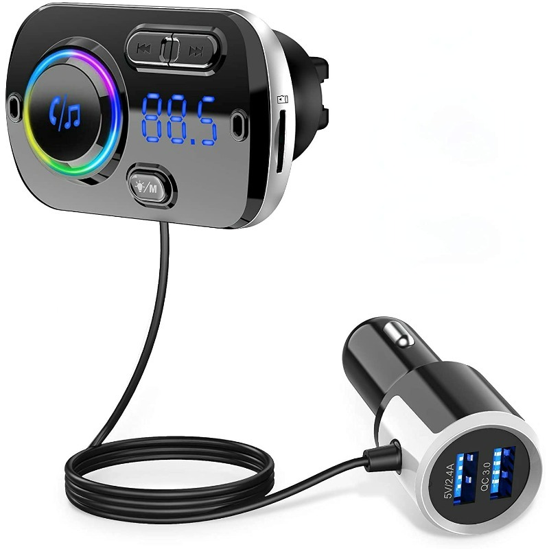 Robot Bluetooth Car - ใหม่ BC49BQ รถบลูทูธ 5.0 เครื่องเล่น MP3