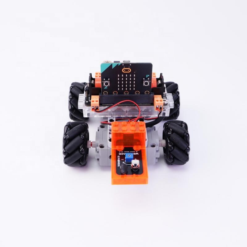 Microbit Robot - ชุดโปรแกรมรถหุ่นยนต์ Weebot Manufacturer 4WD Micro Bit