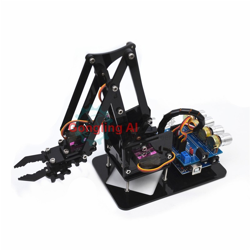 Robot Arm Kit - แขนหุ่นยนต์ STEM 4 DOF พร้อมเซอร์โว SG90