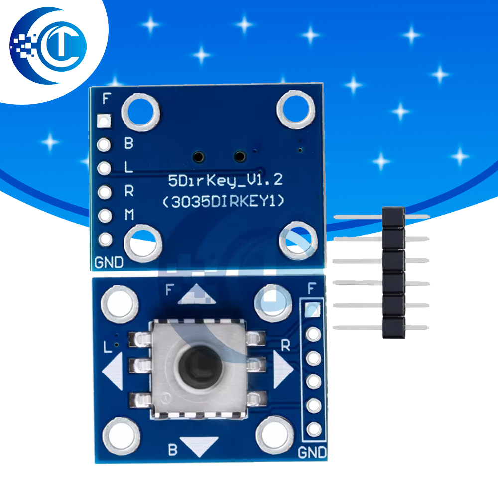 Stm32 Robot - 5Way นําทางปุ่มโมดูล 5D จอยสติ๊ก,Mechanical Tactile Switch