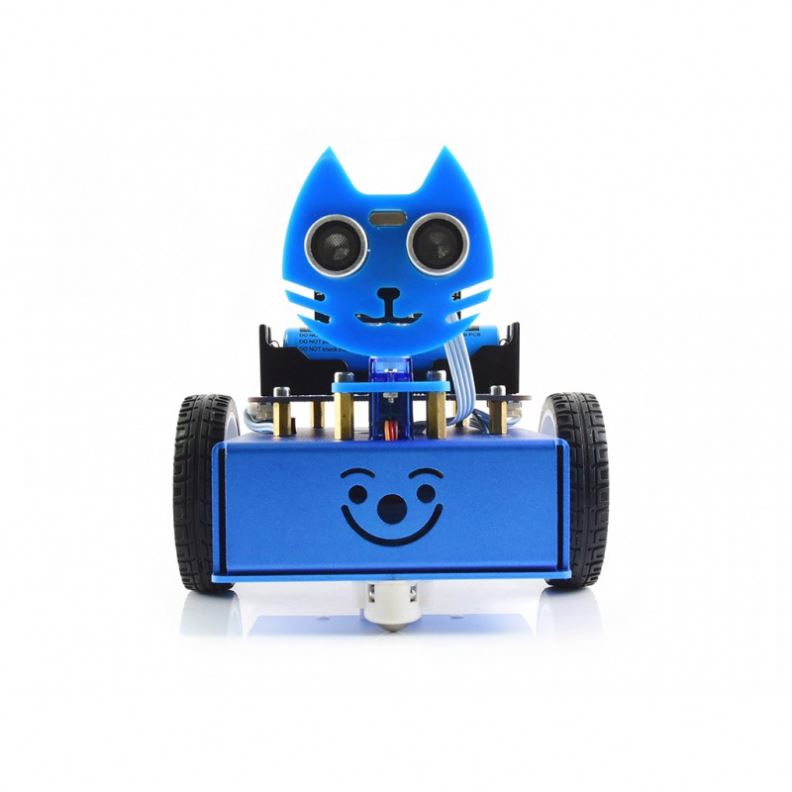 Microbit Robot - ชุดสร้างหุ่นยนต์ KitiBot 2WD สำหรับไมโครบิต (ไม่รวมไมโครบิต)