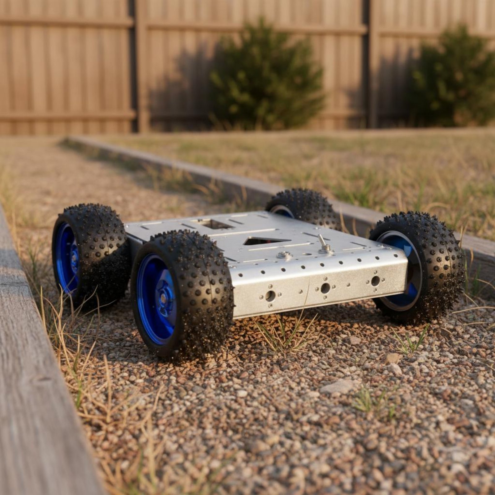 Robot Car Kit - แชสซีรถสมาร์ทคาร์ 4WD รับน้ำหนักได้ 1.5 กก. แชสซีรถหุ่นยนต์