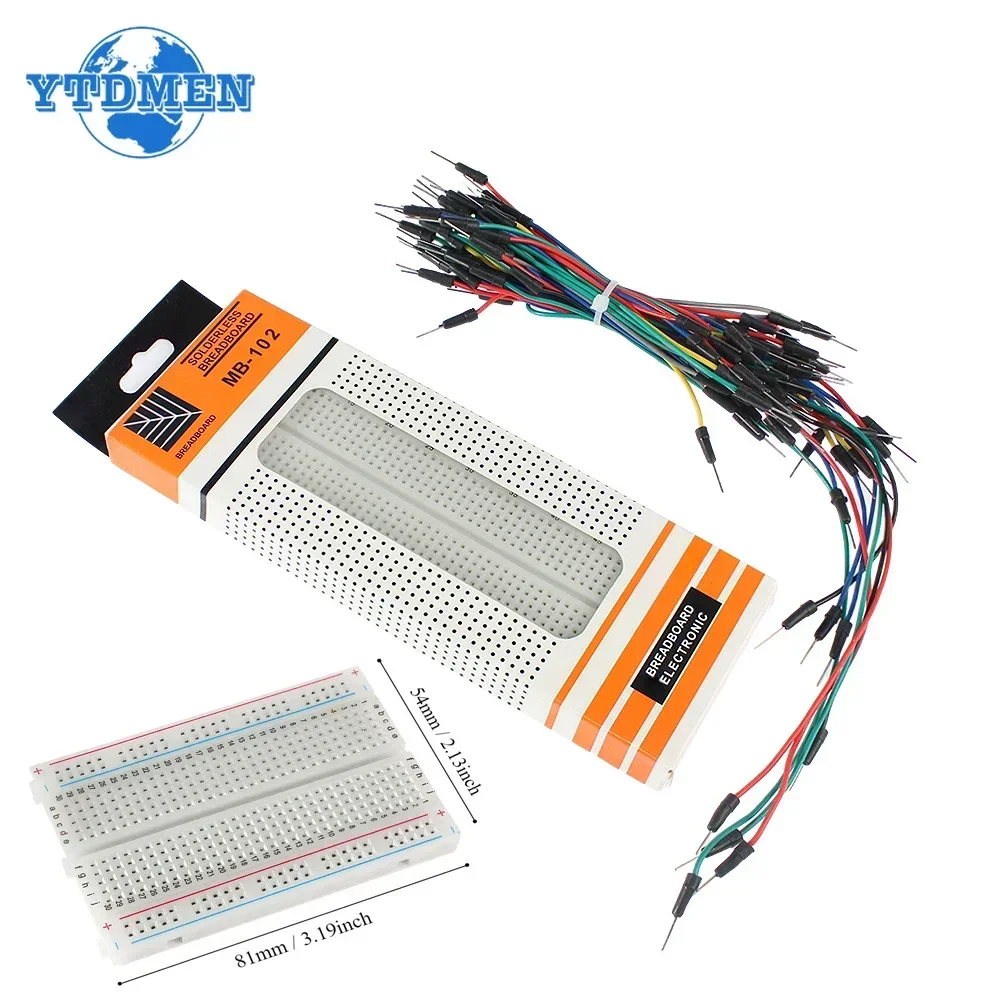 Microbit Robot - MB-102 Breadboard 400 830 คะแนน Solderless