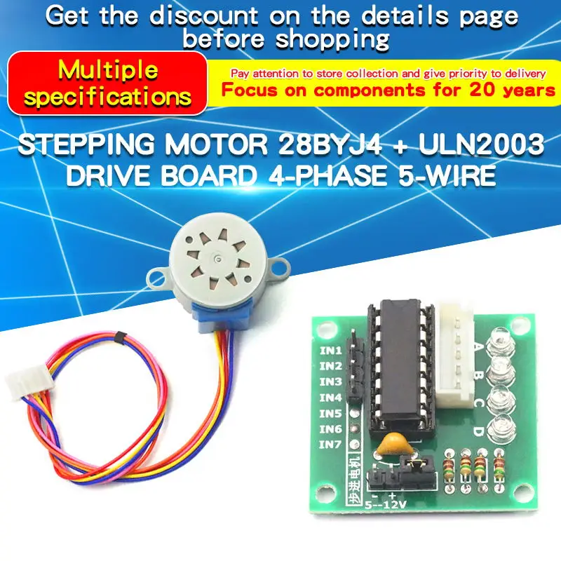Uln2003 Driver - 1PCS 28BYJ4 Stepper Motor ULN2003 บอร์ด