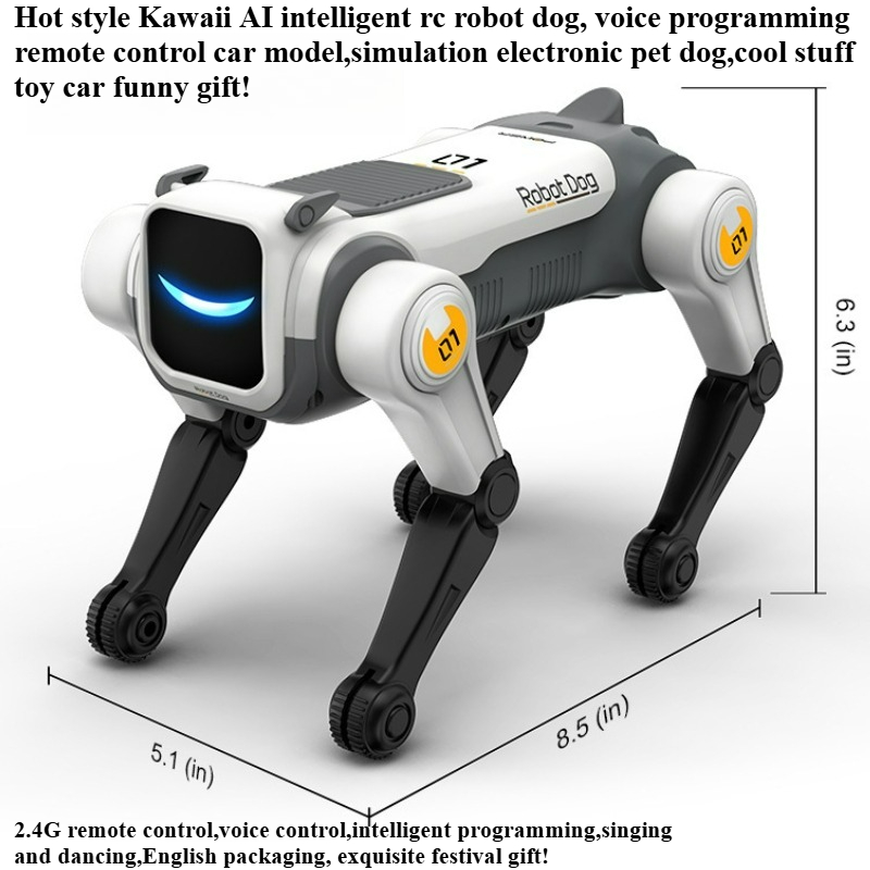 Robot Remote Control - ของเล่นสุดเท่ รถของเล่น ของขวัญสุดฮา-สุนัขหุ่นยนต์ AI อัจฉริยะสุดน่ารัก ควบคุมด้วยรีโมท