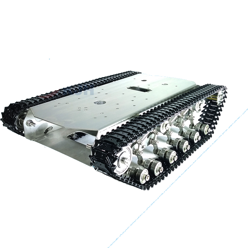 Ros Robot - รถถังบังคับวิทยุ Big Load TS600 โครงโลหะพร้อมมอเตอร์ DC
