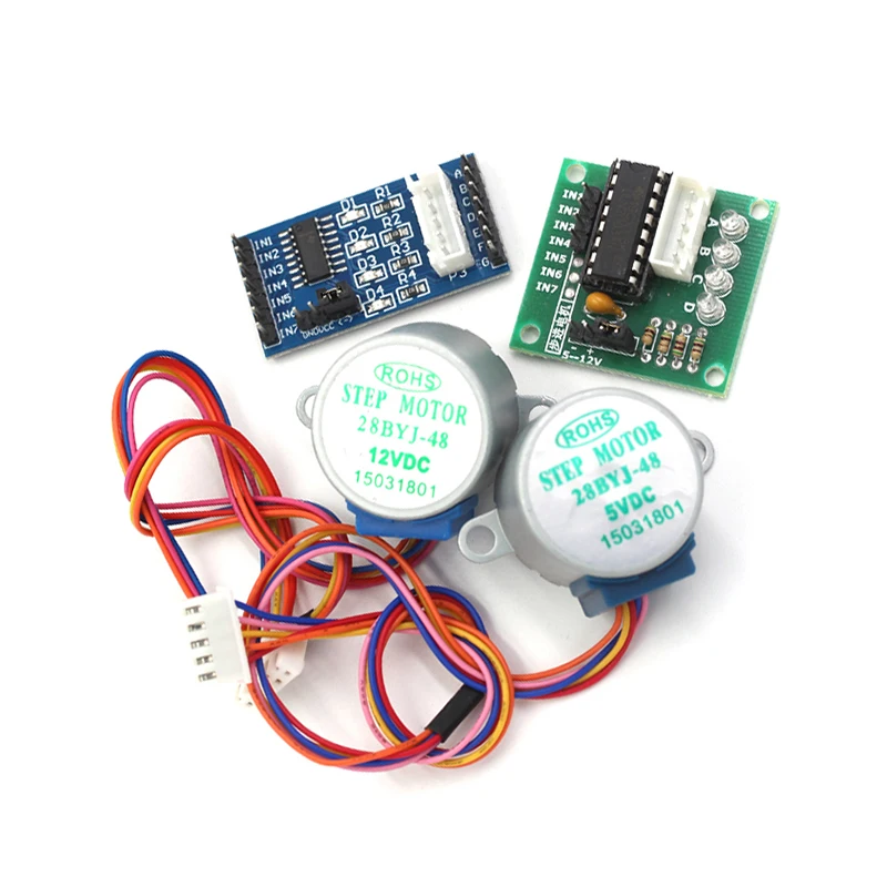 Uln2003 Driver - Stepper motor 28BYJ48 ULN2003 บอร์ด 4