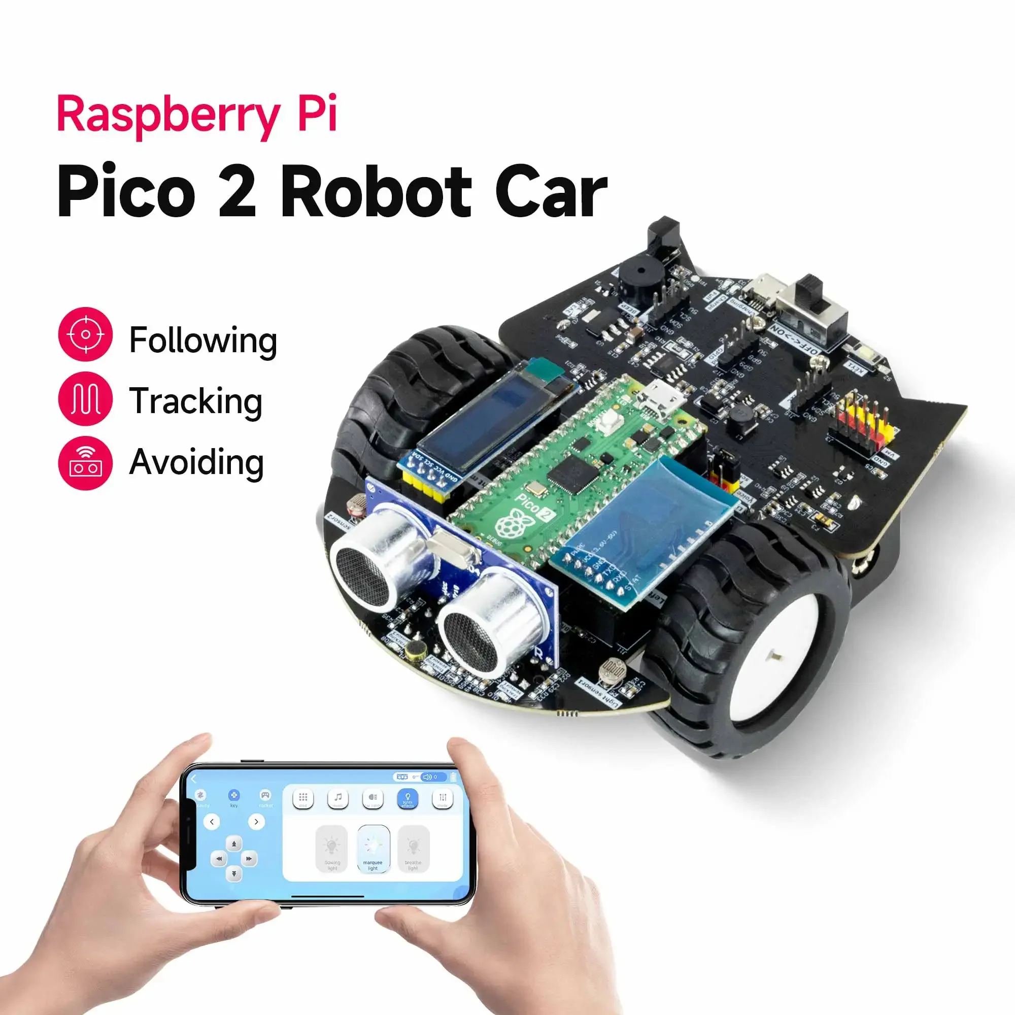 Yahboom Raspberry Pi Pico 2 หุ - Robot Car Kit บทวิจารณ์และราคา