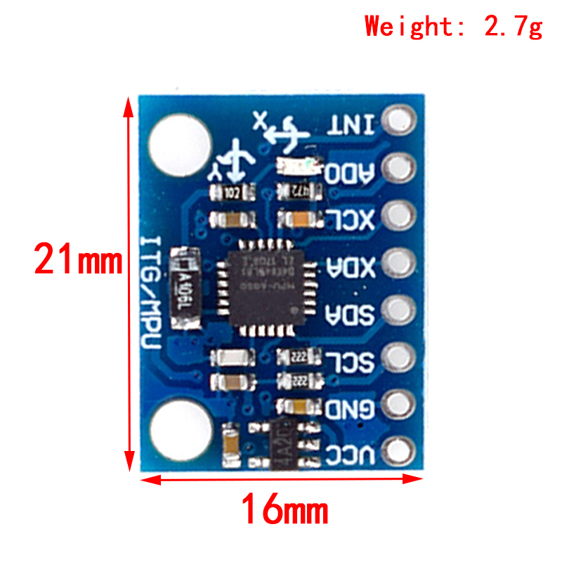 1 ชุด IIC I2C GY-521 MPU-6050  - Accelerometer Mpu6050 บทวิจารณ์และราคา