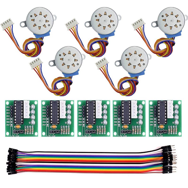 5 ชุด ULN2003 28BYJ-48 5V Step - Uln2003 Driver บทวิจารณ์และราคา