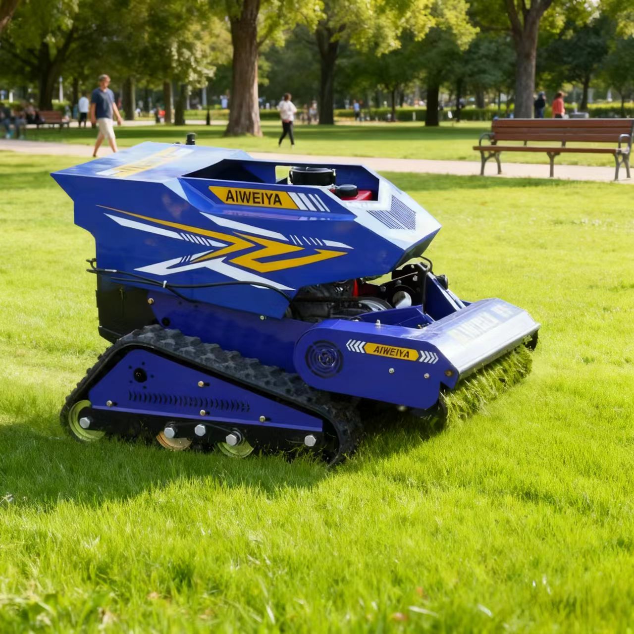 เครื่องตัดหญ้าแบบกำหนดเองได้ ใ - Robot Chassis บทวิจารณ์และราคา