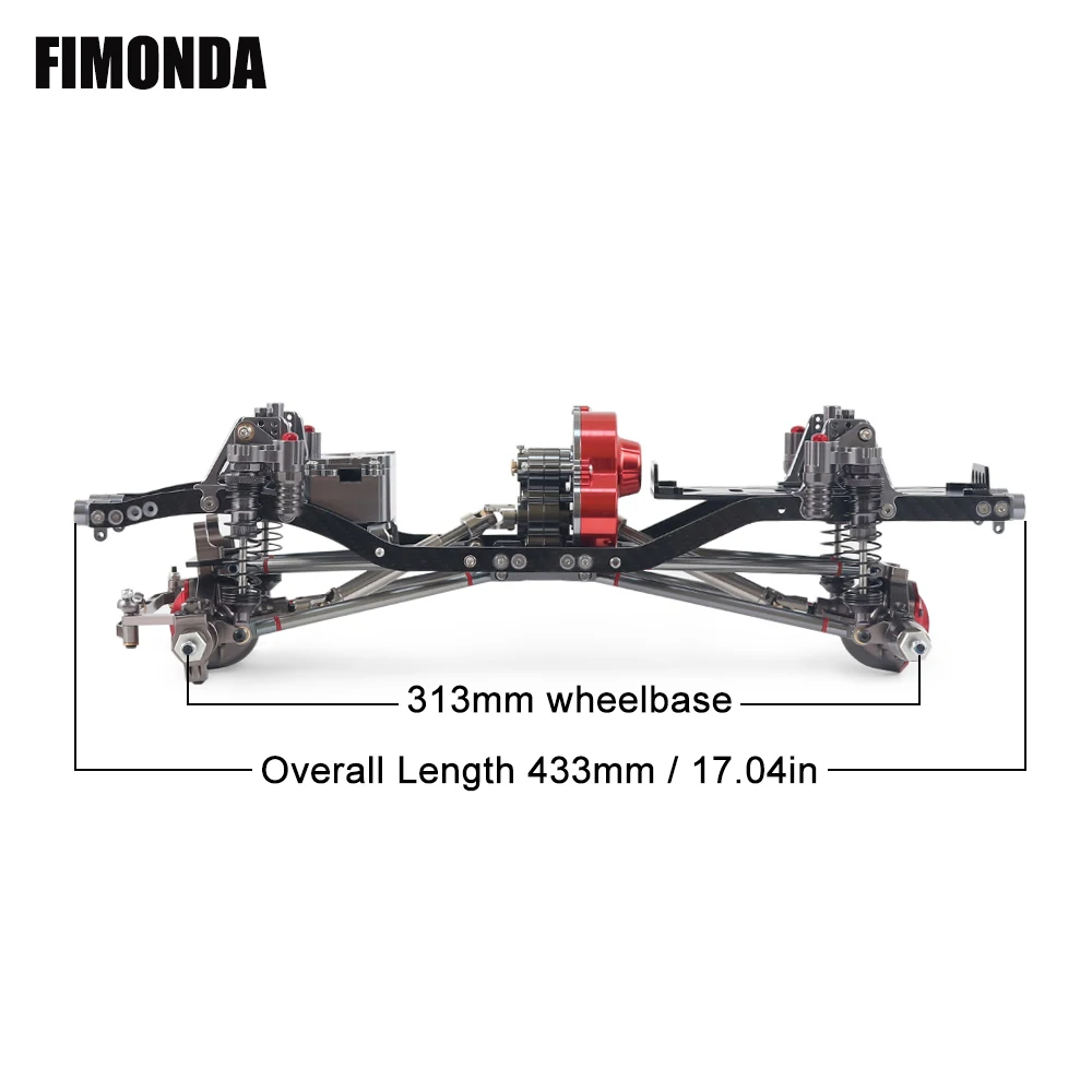 FIMONDA 1/10 RC Crawlerตัวถังโ - Robot Car Kit บทวิจารณ์และราคา