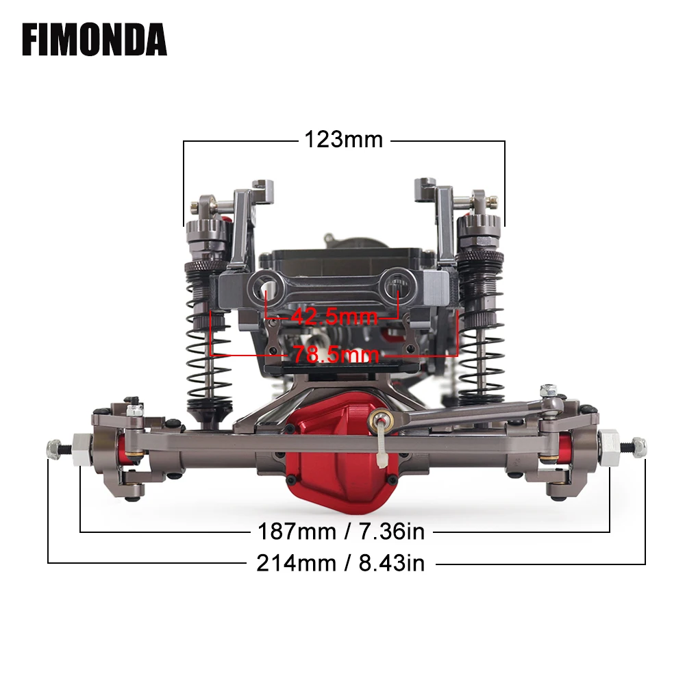 FIMONDA 1/10 RC Crawlerตัวถังโ - Robot Car Kit บทวิจารณ์และราคา