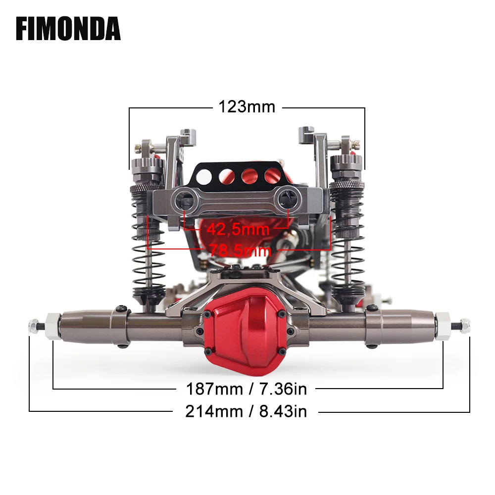 FIMONDA 1/10 RC Crawlerตัวถังโ - Robot Car Kit บทวิจารณ์และราคา