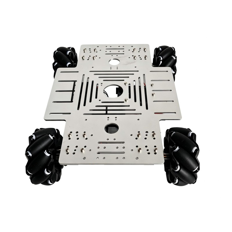 ชุดรถหุ่นยนต์ล้อเมคานัม 4WD รั - Ros Robot บทวิจารณ์และราคา