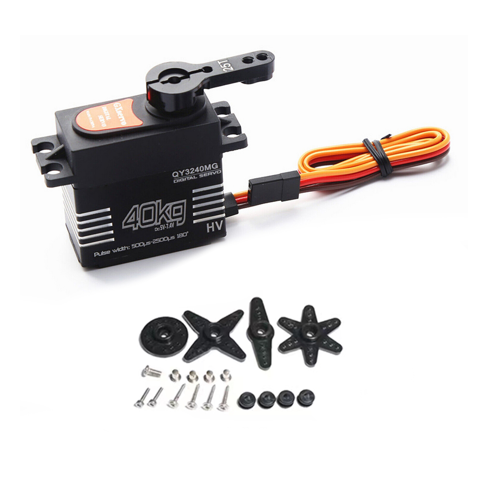 เซอร์โวดิจิตอล 40 กก. กันน้ำ แ - Robot Arm Kit บทวิจารณ์และราคา