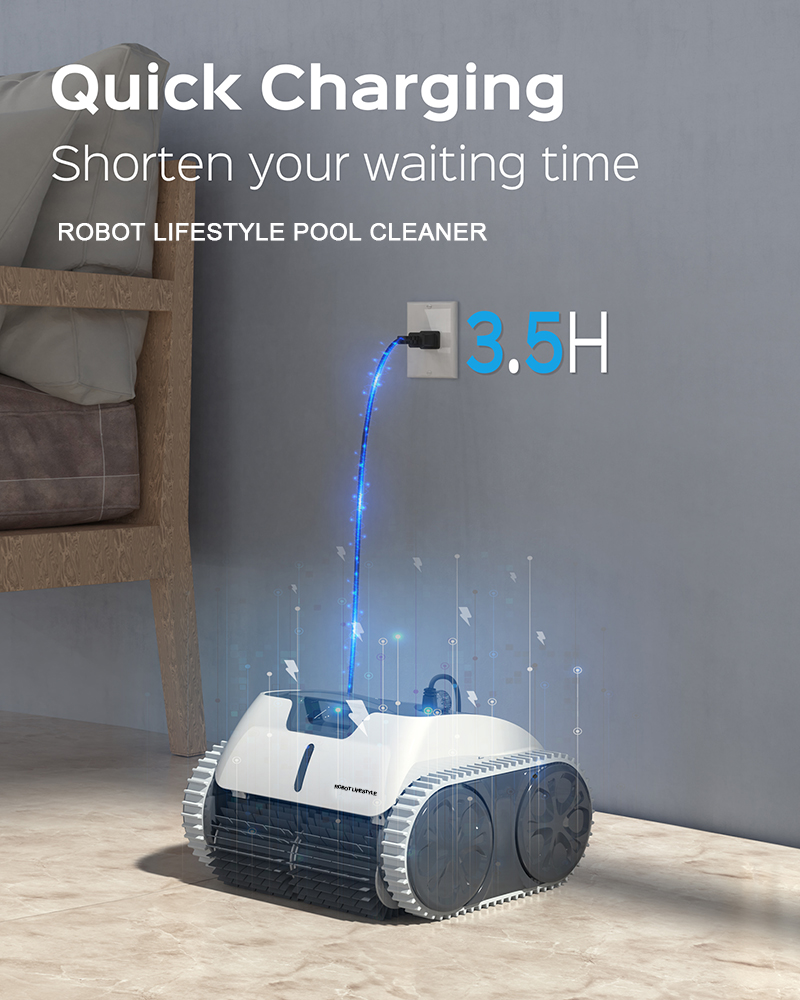 หุ่นยนต์ทําความสะอาดสระว่ายน้ํ - Ros Robot บทวิจารณ์และราคา