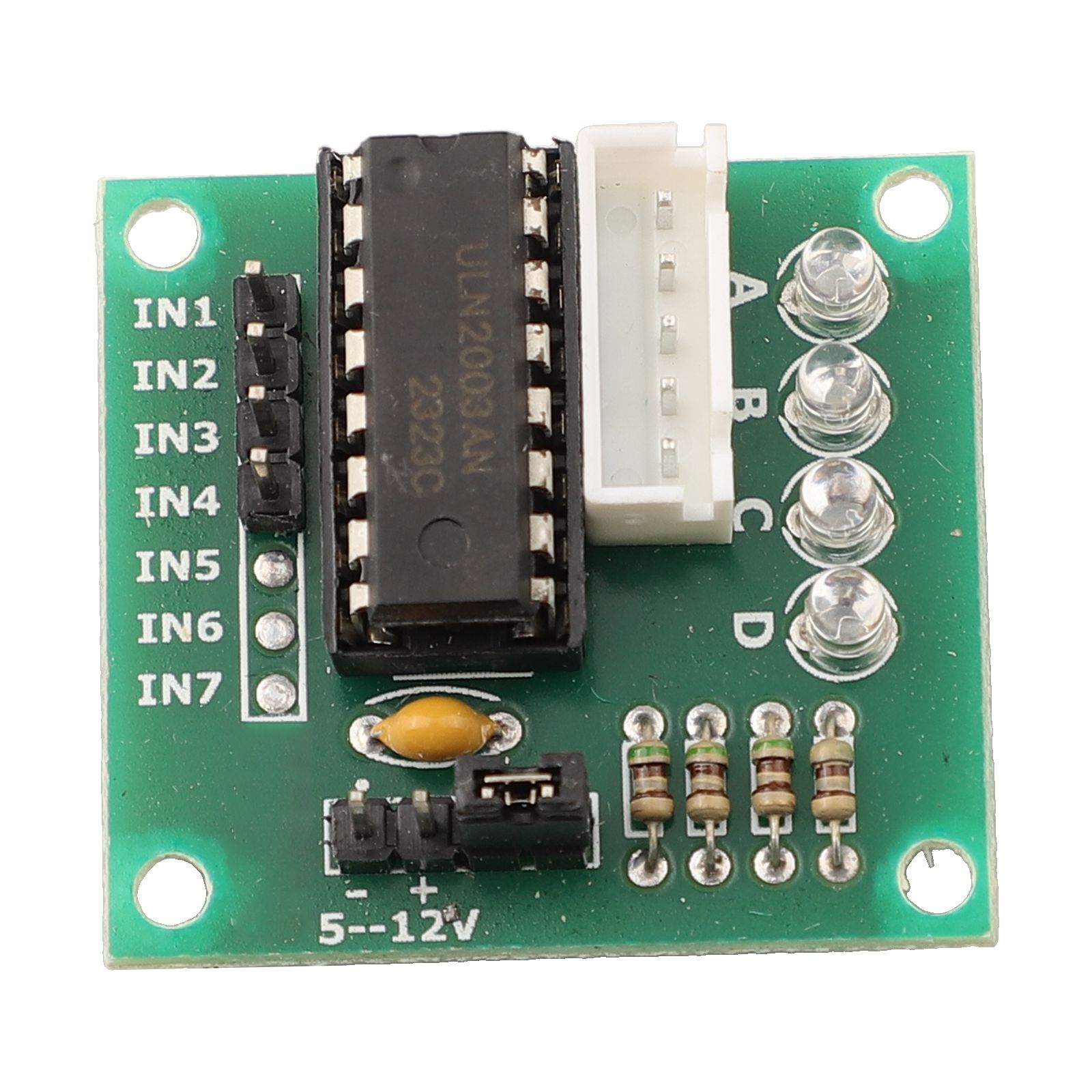 มอเตอร์สเต็ปเปอร์ 5V 4 เฟส รุ่ - Uln2003 Driver บทวิจารณ์และราคา