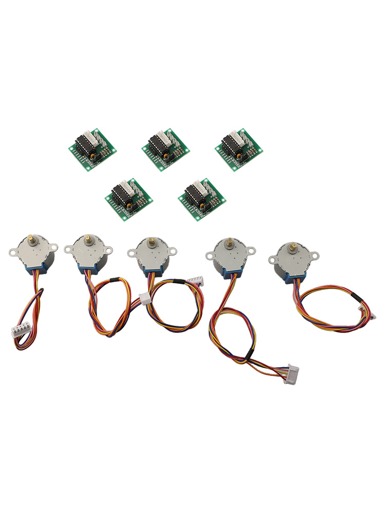 มอเตอร์สเต็ปเปอร์ 4 เฟส DC 5V  - Uln2003 Driver บทวิจารณ์และราคา