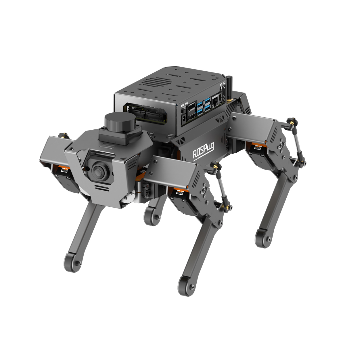 หุ่นยนต์สุนัขสี่ขา GOOD Hiwond - Ros Robot บทวิจารณ์และราคา