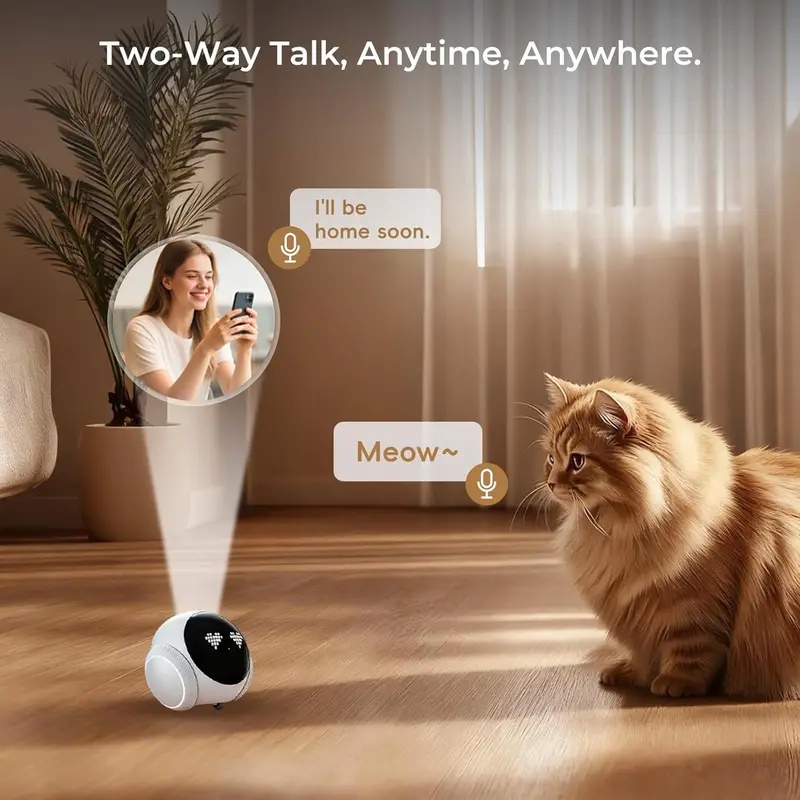 กล้องหุ่นยนต์สัตว์เลี้ยงในร่มแ - Ros Robot บทวิจารณ์และราคา