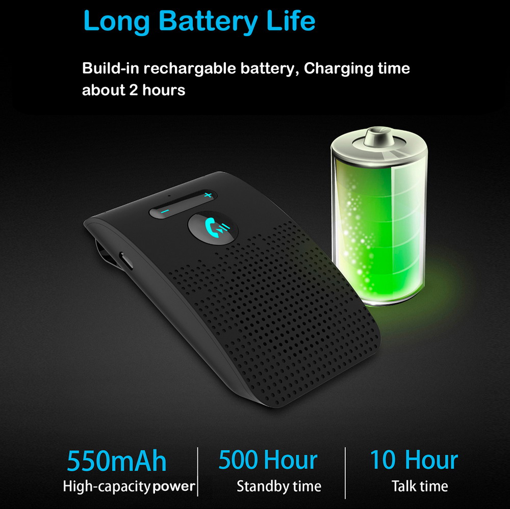 ชุดคิตแฮนด์ฟรีในรถบลูทูธ5.0 SP - Robot Bluetooth Car บทวิจารณ์และราคา
