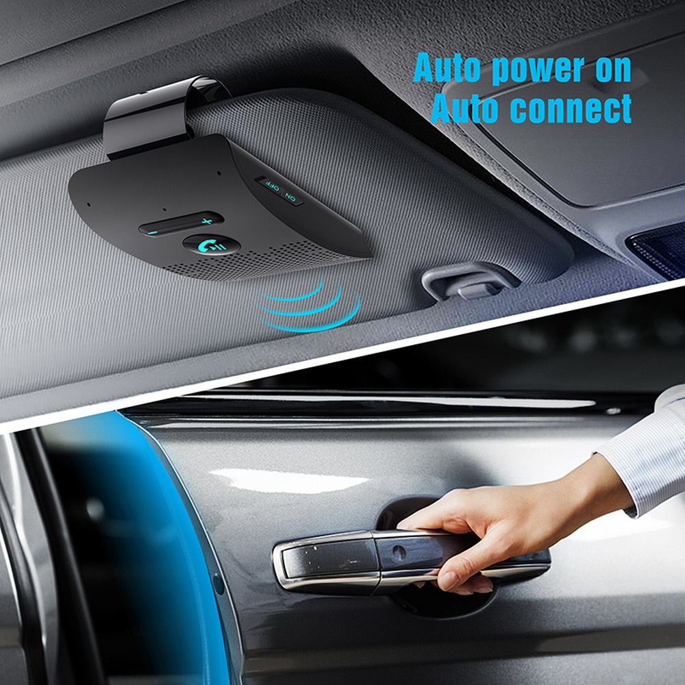 ชุดคิตแฮนด์ฟรีในรถบลูทูธ5.0 SP - Robot Bluetooth Car บทวิจารณ์และราคา