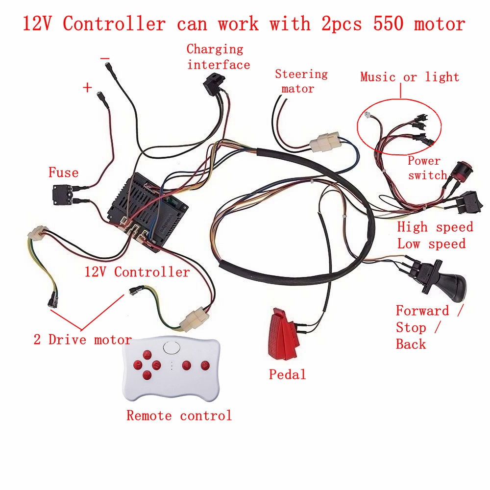 เด็กไฟฟ้ารถ DIY ดัดแปลงสายไฟแล - Robot Car Kit บทวิจารณ์และราคา