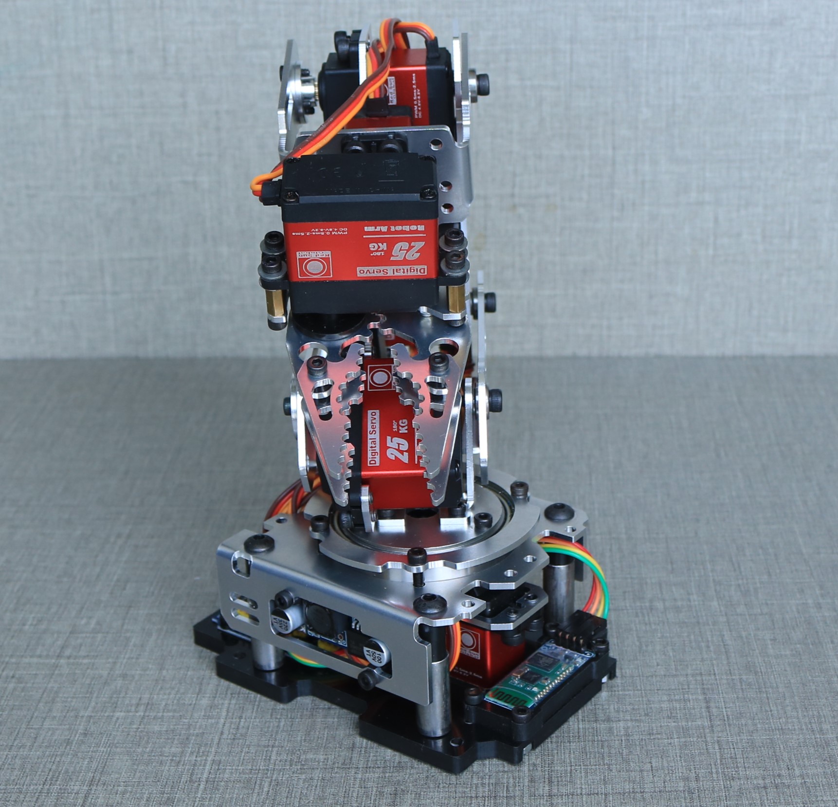 แขนหุ่นยนต์โลหะ 6 แกน ควบคุมผ่ - Robot Arm Kit บทวิจารณ์และราคา