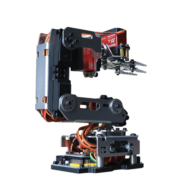 แขนหุ่นยนต์โลหะ 6 แกน ควบคุมผ่ - Robot Arm Kit บทวิจารณ์และราคา