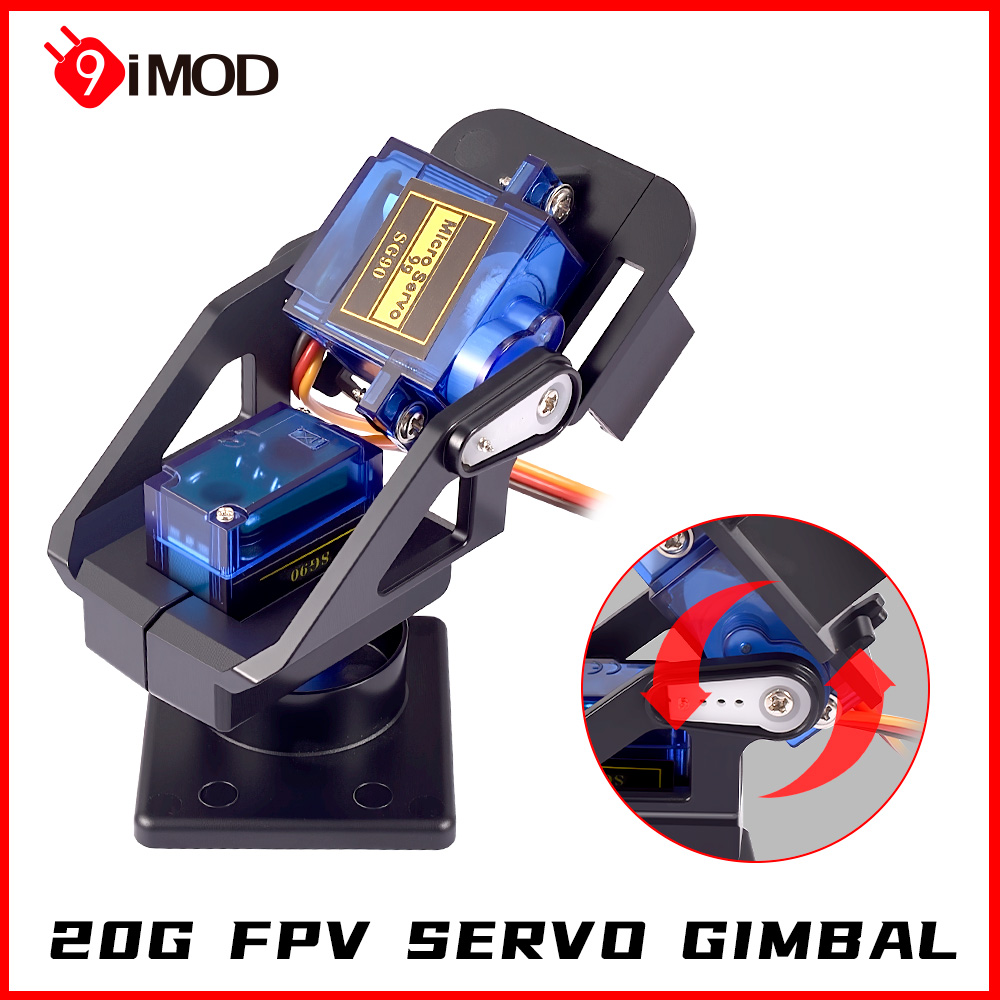 แพลตฟอร์มกล้องขนาดเล็ก 9IMOD 2 - Pan Tilt Bracket บทวิจารณ์และราคา
