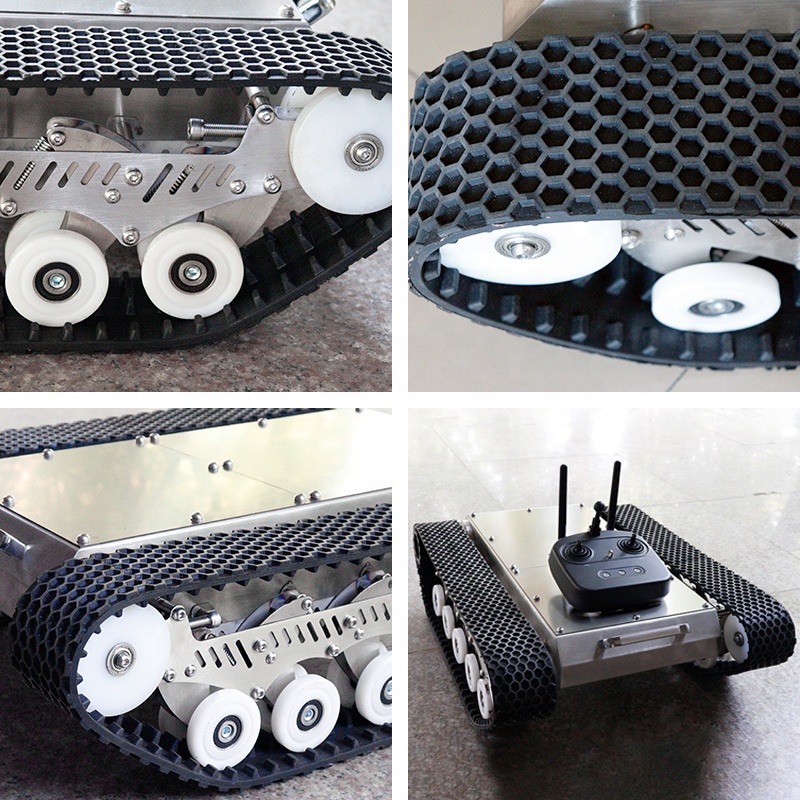 แพลตฟอร์มแชสซีหุ่นยนต์ตีนตะขาบ - Robot Chassis บทวิจารณ์และราคา