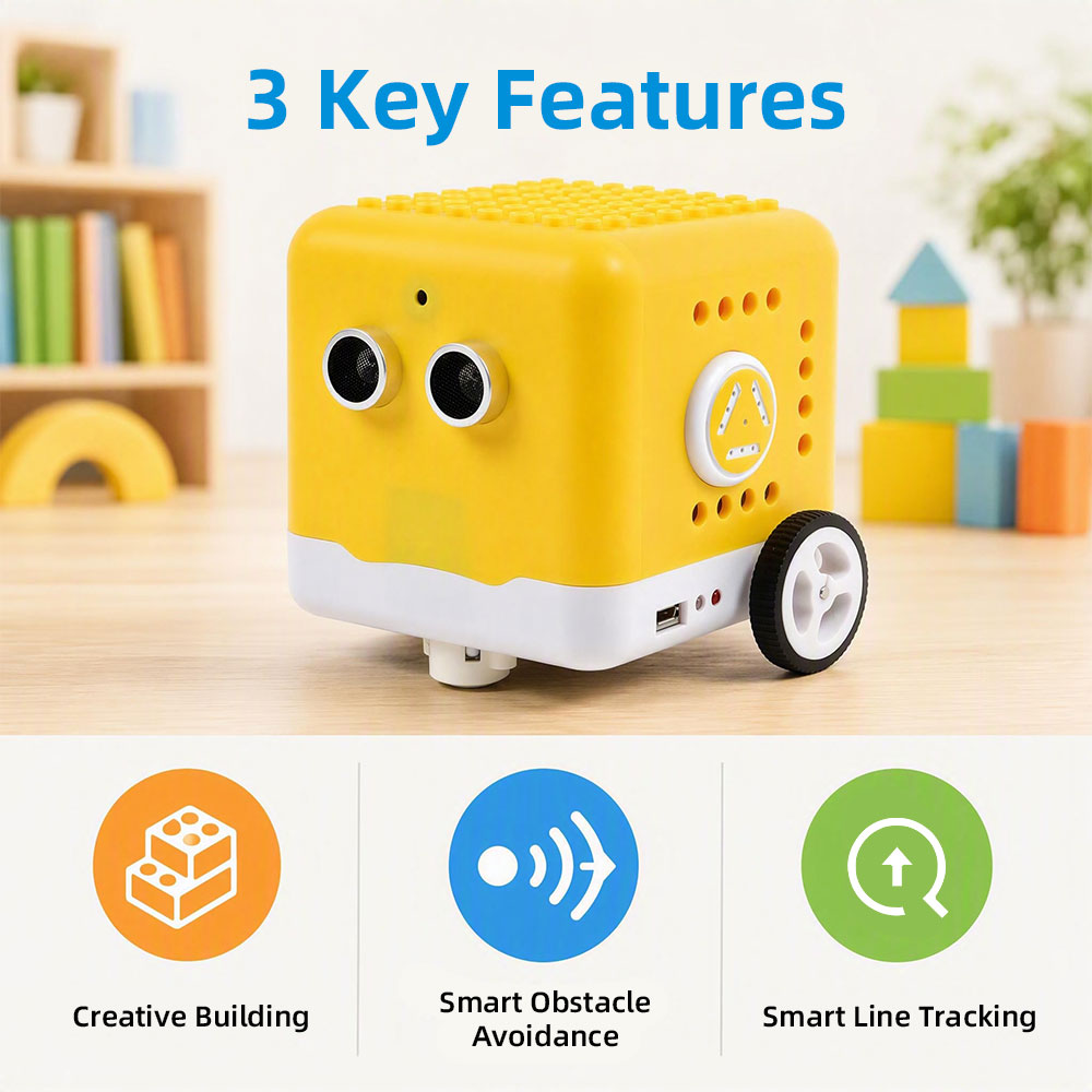 Kidsbits ชุดหุ่นยนต์ที่ตั้งโปร - Microbit Robot บทวิจารณ์และราคา