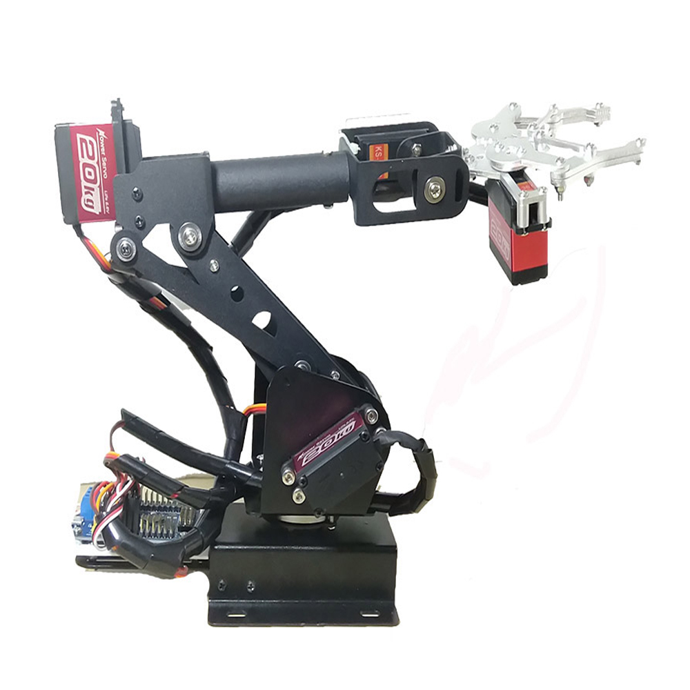 ชุดควบคุมแขนหุ่นยนต์ 6 DOF พร้ - Robot Arm Kit บทวิจารณ์และราคา