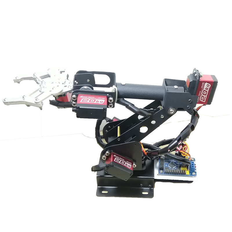 ชุดควบคุมแขนหุ่นยนต์ 6 DOF พร้ - Robot Arm Kit บทวิจารณ์และราคา