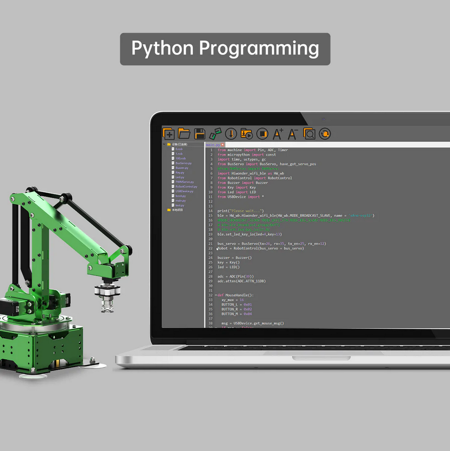 Hiwonder หุ่นยนต์5แกน maxarm แ - Robot Arm Kit บทวิจารณ์และราคา
