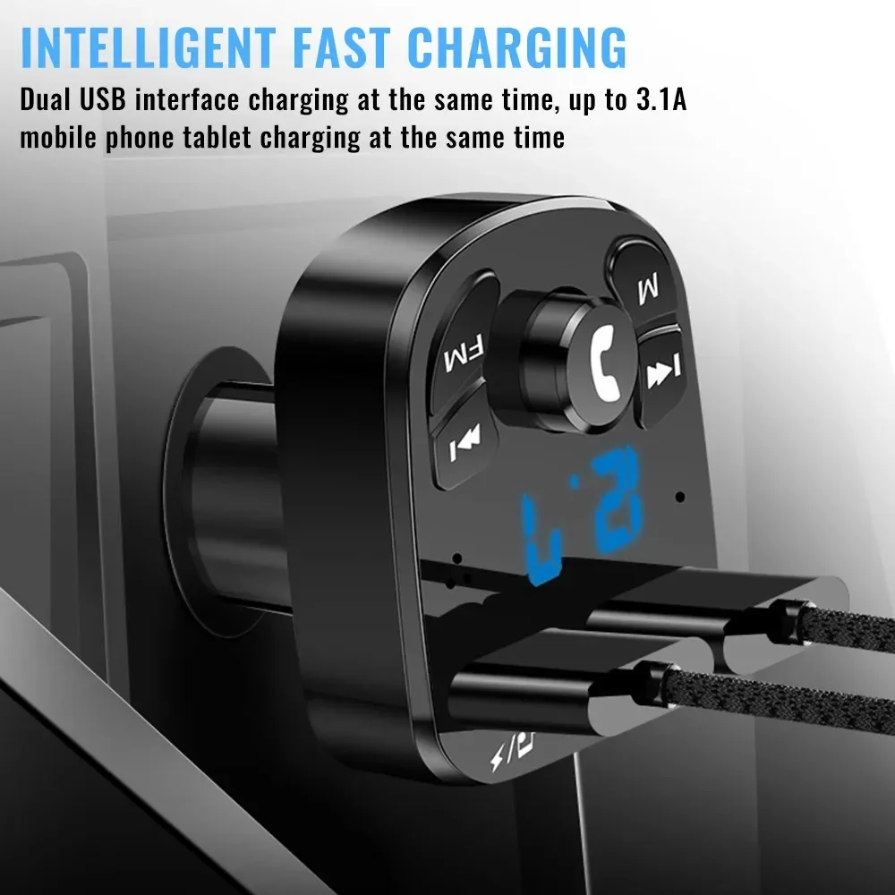 ชุดอุปกรณ์ส่งสัญญาณ FM บลูทูธ  - Robot Bluetooth Car บทวิจารณ์และราคา