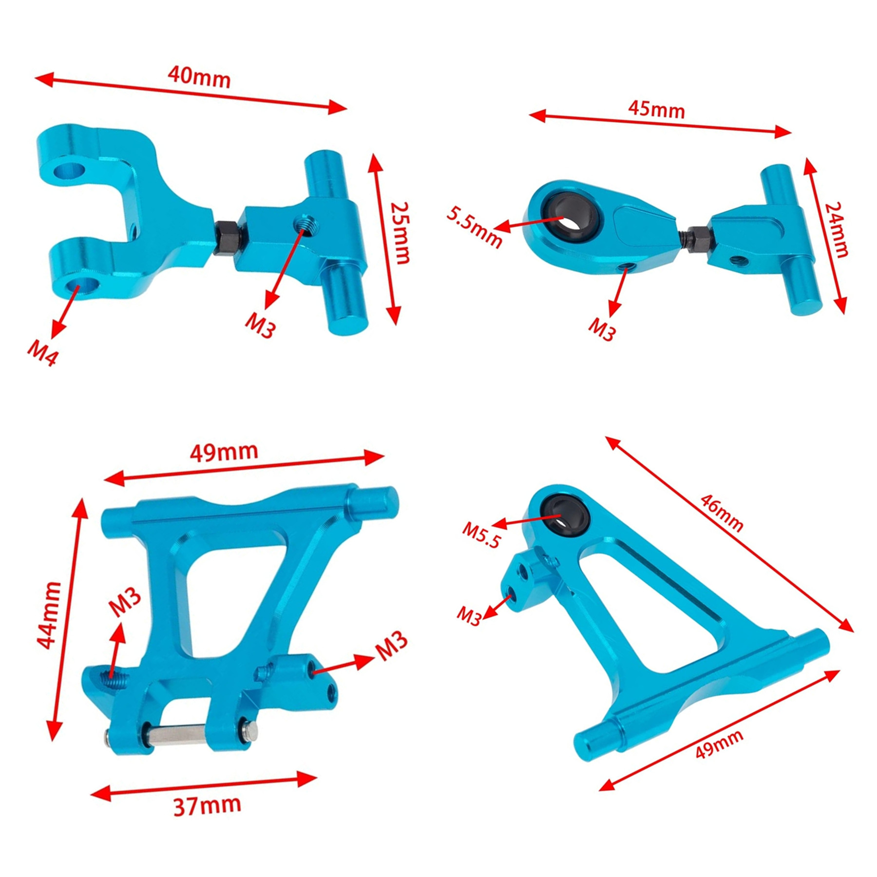 ชุดอัพเกรดอะไหล่ครบชุด RC TT-0 - Robot Car Kit บทวิจารณ์และราคา