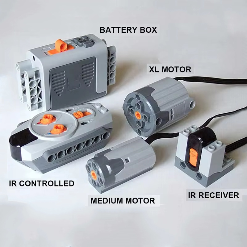 ชุดมอเตอร์เซอร์โว MOC Power Fu - Robot Car Kit บทวิจารณ์และราคา