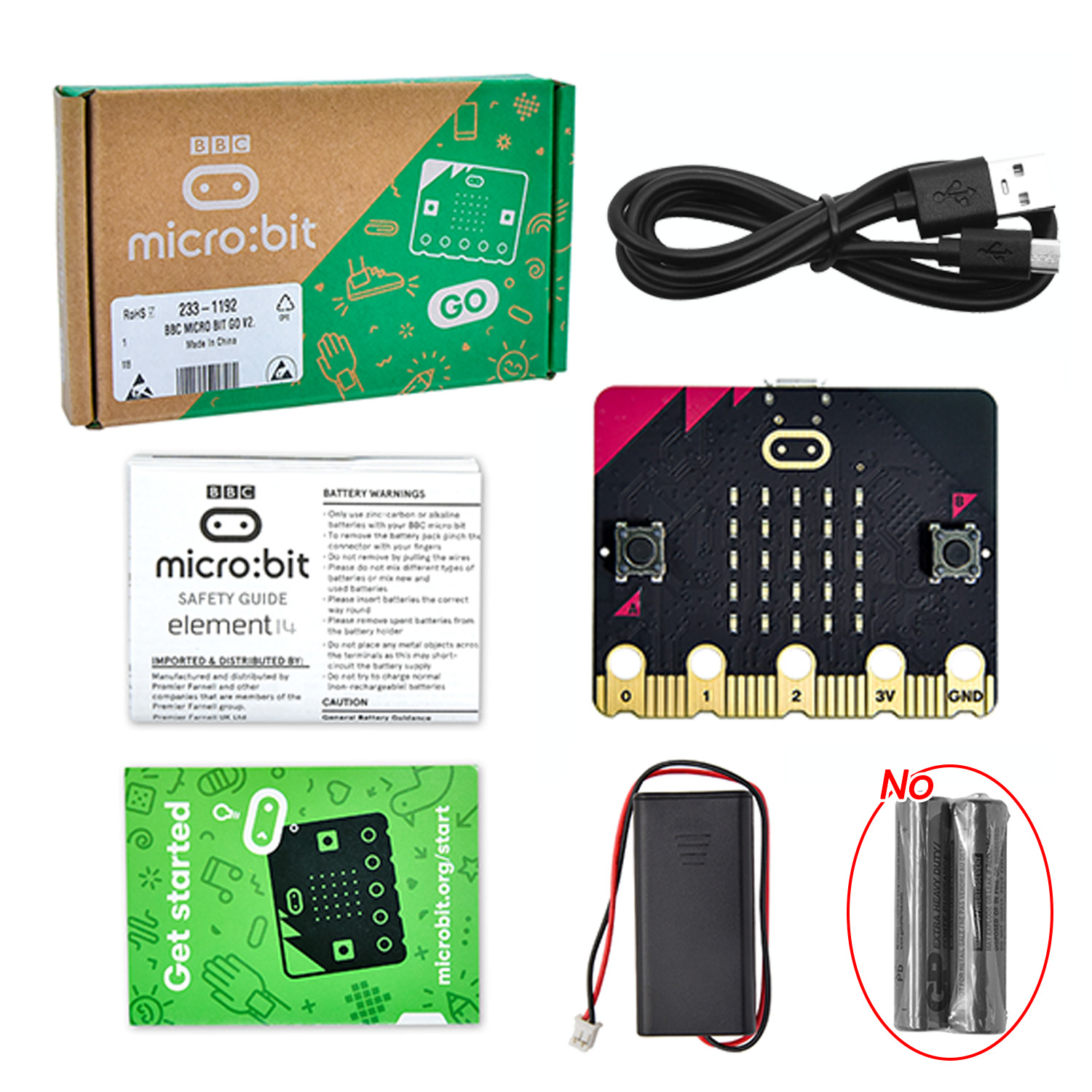 Original BBC Micro Bit V2 Deve - Microbit Robot บทวิจารณ์และราคา