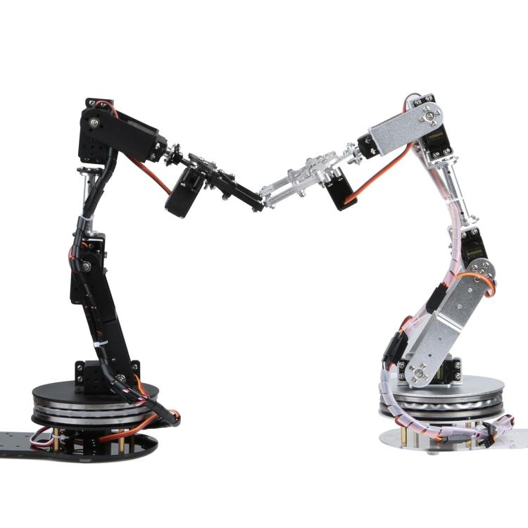 แขนหุ่นยนต์สีเงิน 6 DOF พร้อมฐ - Robot Arm Kit บทวิจารณ์และราคา