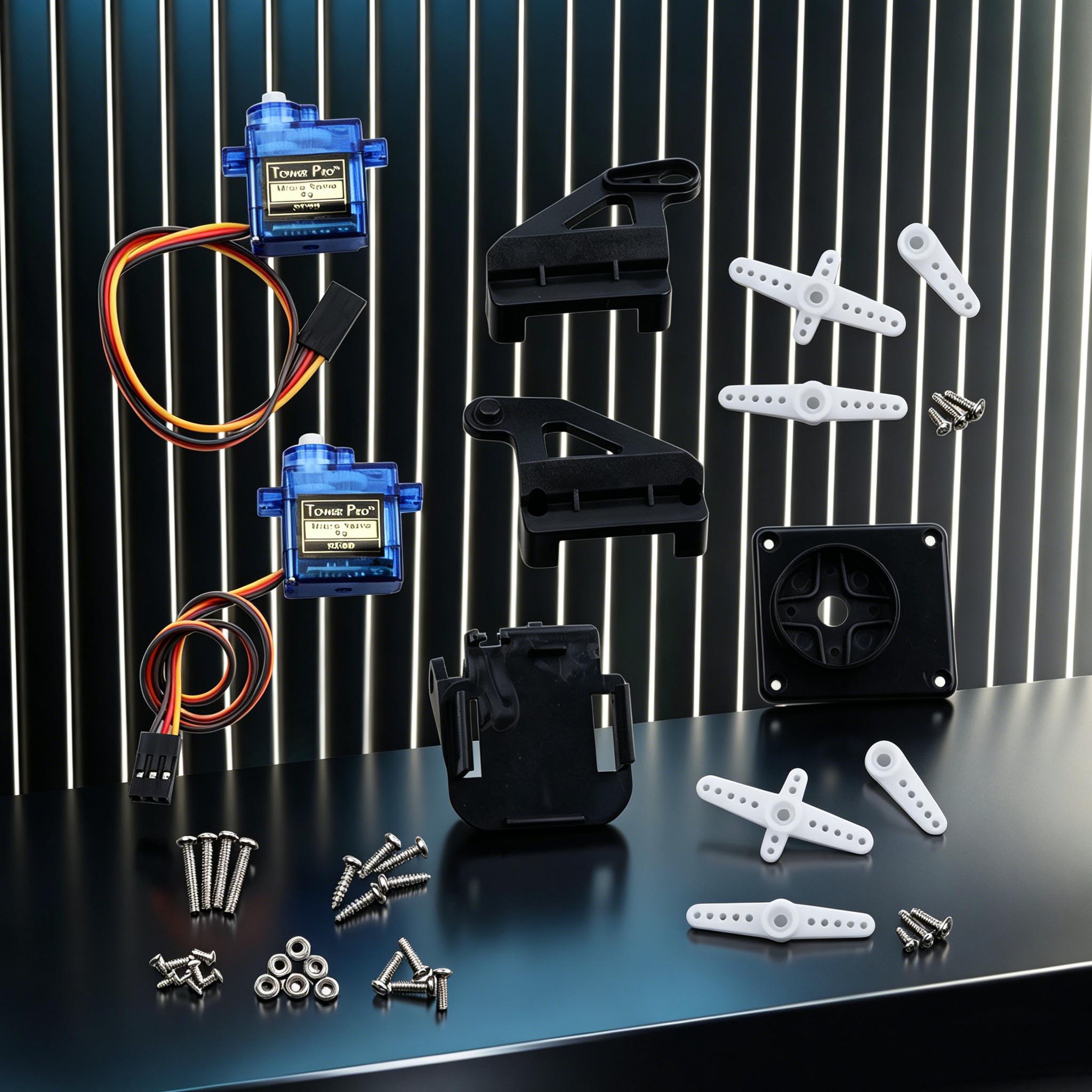 2แกน Servo Gimbal Bracket FPV  - Pan Tilt Bracket บทวิจารณ์และราคา