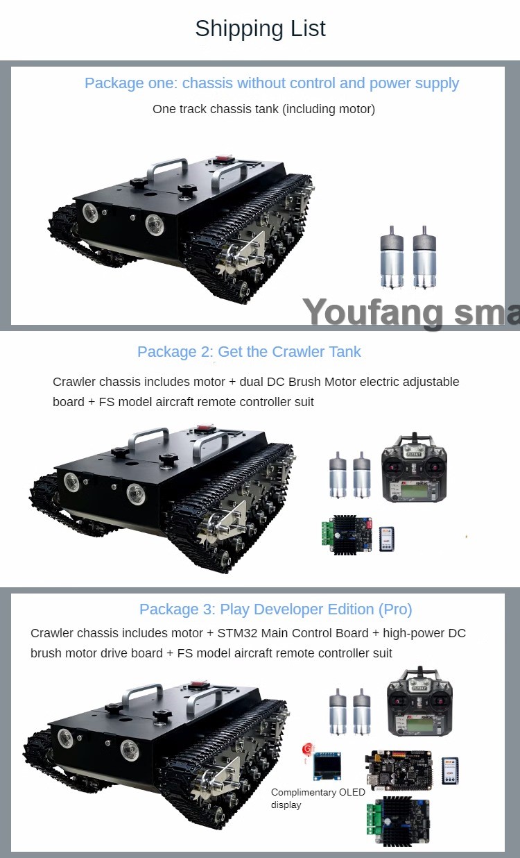 โหลด 30 กก.RC ถังโลหะ Track 12 - Robot Arm Kit บทวิจารณ์และราคา