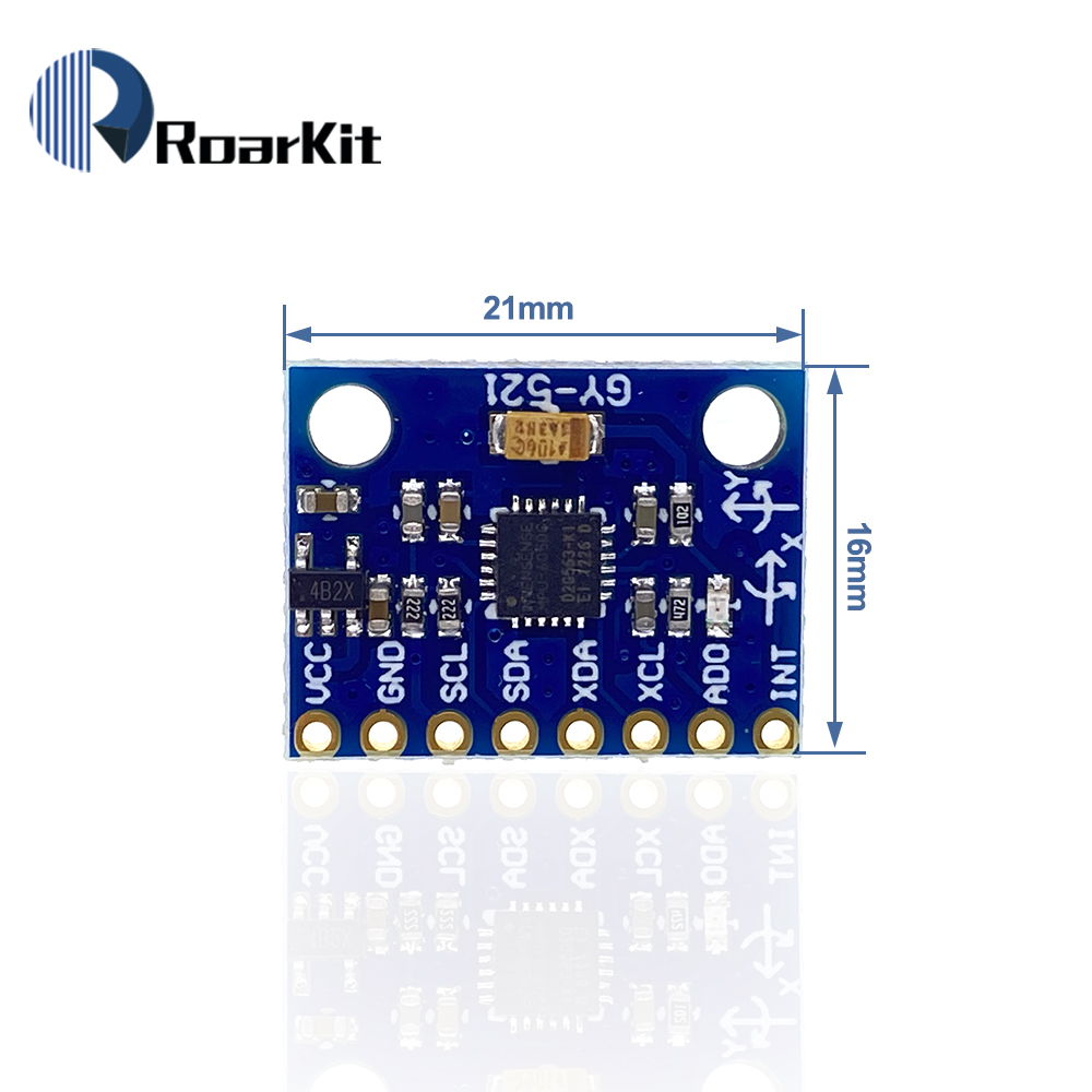 IIC I2C GY-521 MPU-6050 MPU605 - Accelerometer Mpu6050 บทวิจารณ์และราคา