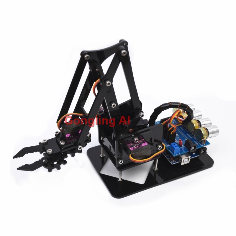 แขนหุ่นยนต์ STEM 4 DOF พร้อมเซ - Robot Arm Kit บทวิจารณ์และราคา