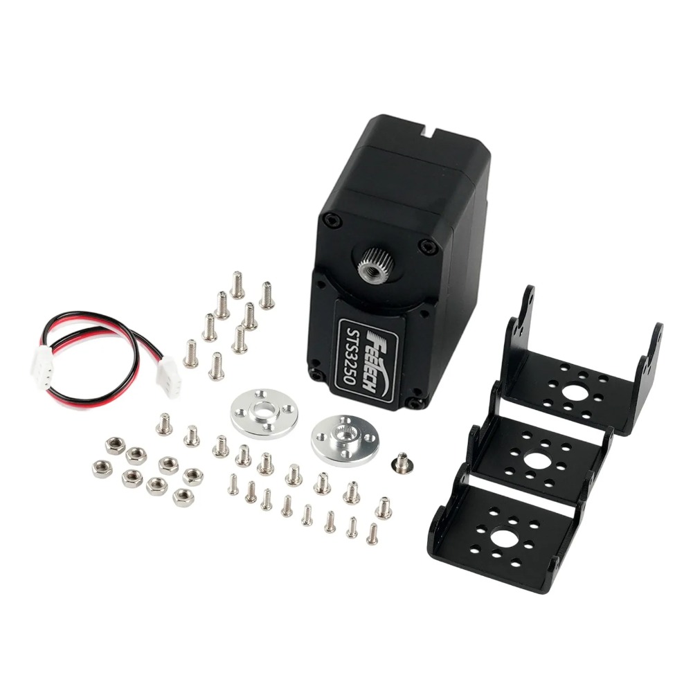 เซอร์โว Feetech STS3250 12V 50 - Robot Arm Metal บทวิจารณ์และราคา